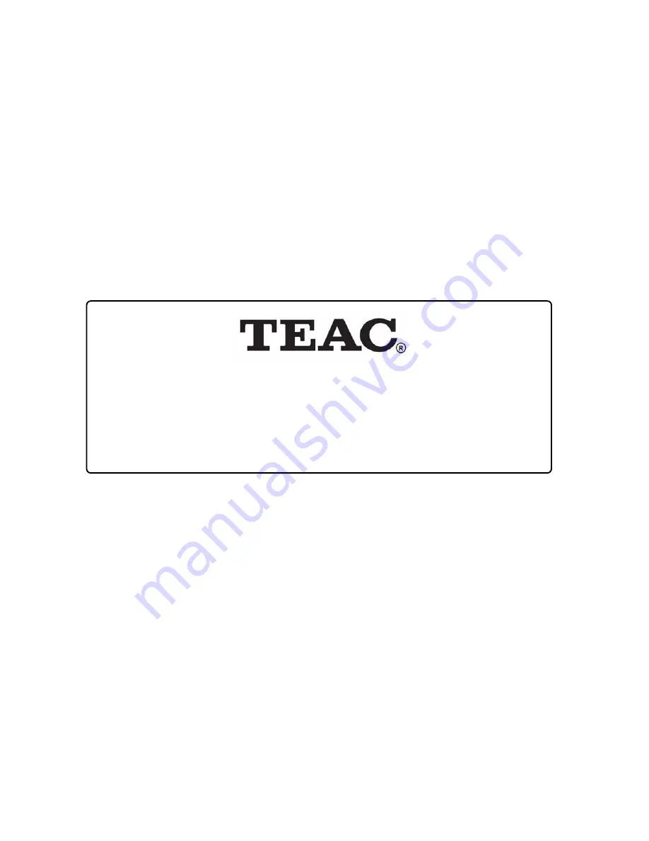 Teac SR150iP Instruction Manual Download Page 13