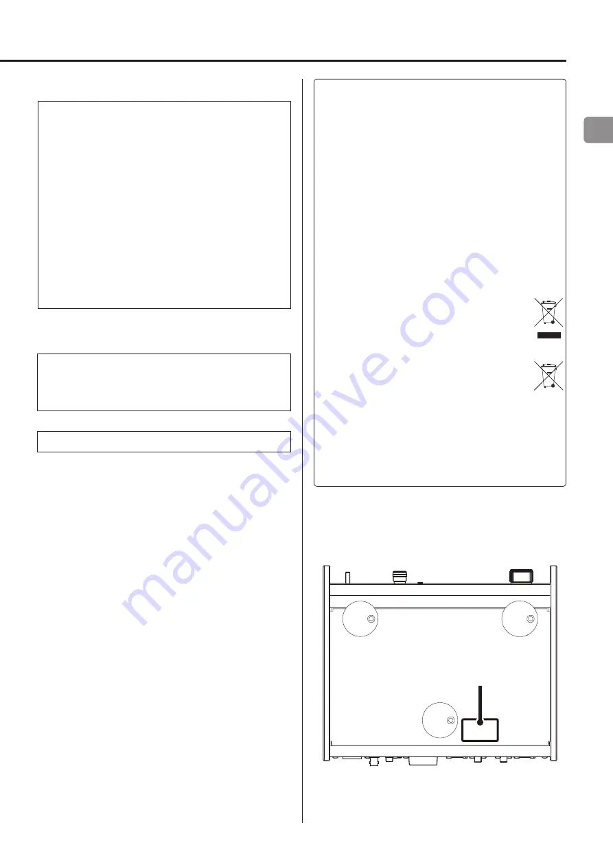 Teac UD-505-X Owner'S Manual Download Page 3