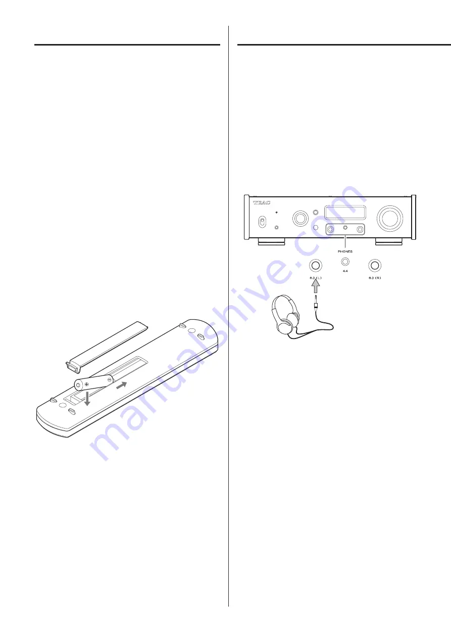 Teac UD-505-X Owner'S Manual Download Page 42