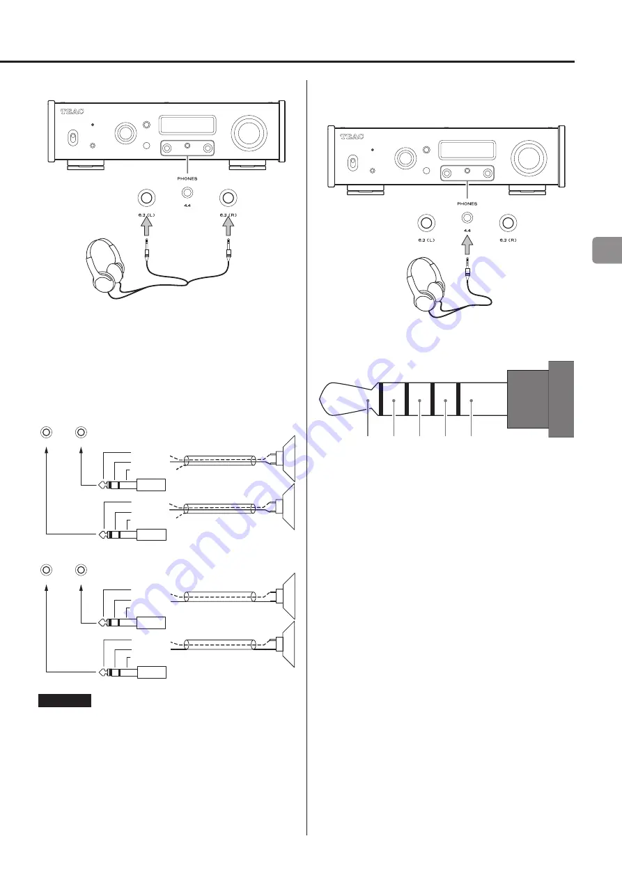 Teac UD-505-X Owner'S Manual Download Page 73