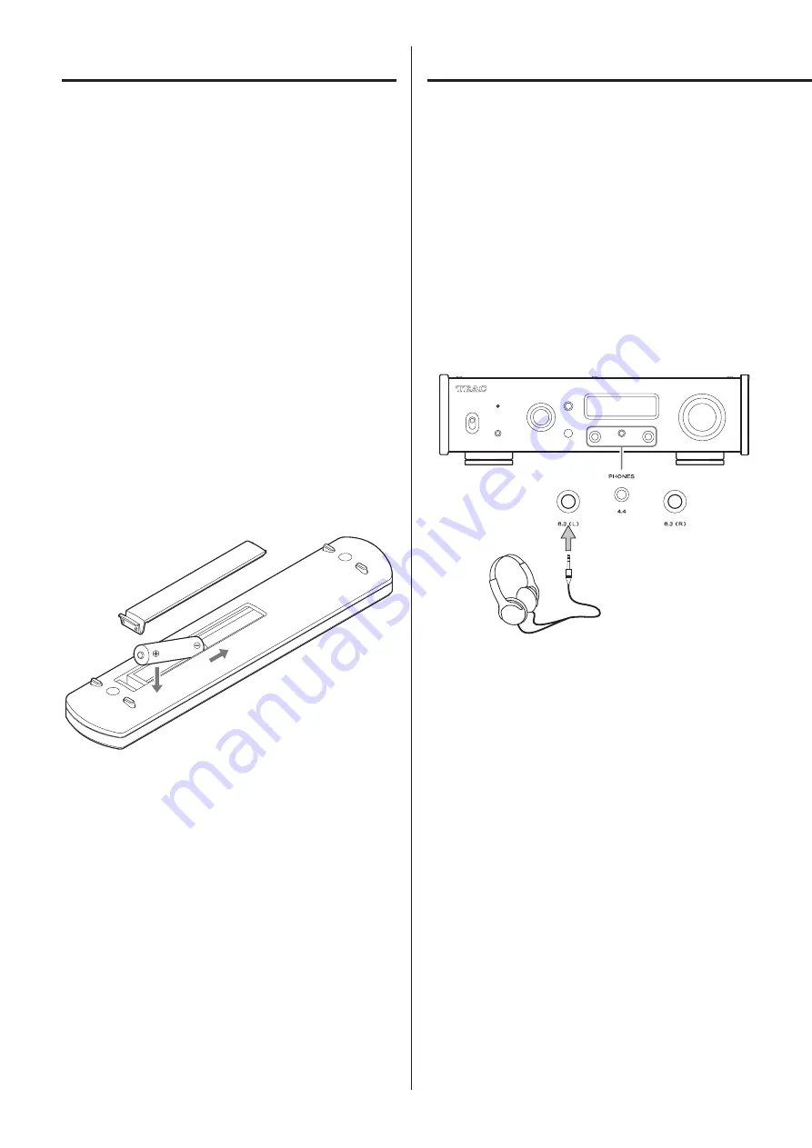 Teac UD-505 Owner'S Manual Download Page 12