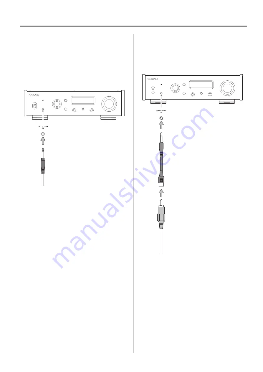 Teac UD-505 Owner'S Manual Download Page 70