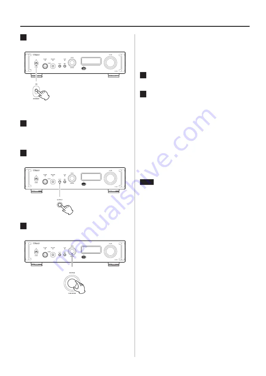 Teac UD-701N Owner'S Manual Download Page 18