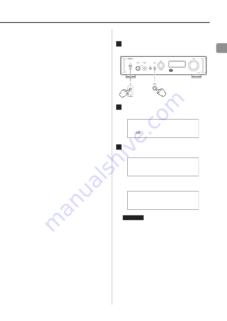 Teac UD-701N Owner'S Manual Download Page 29