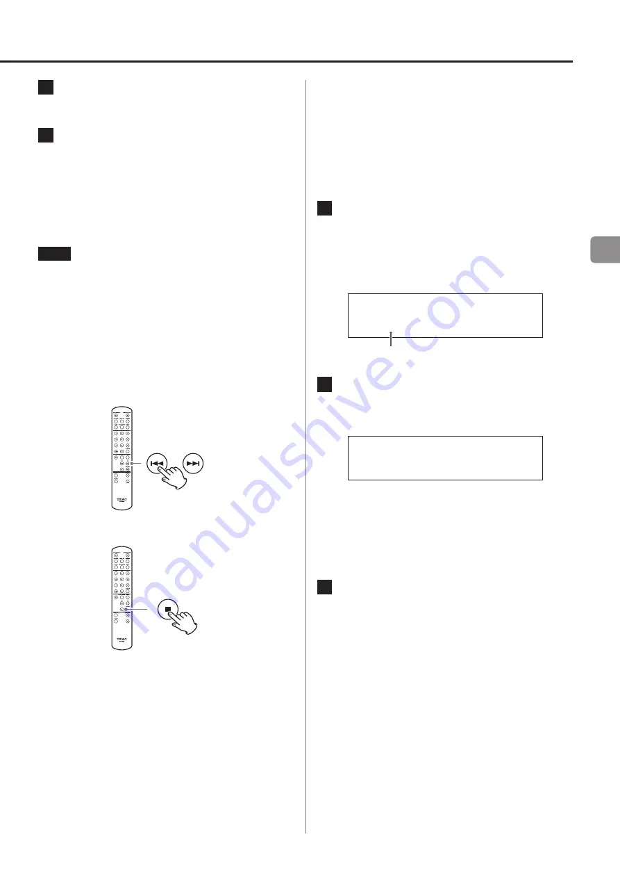 Teac VRDS-701T Owner'S Manual Download Page 67