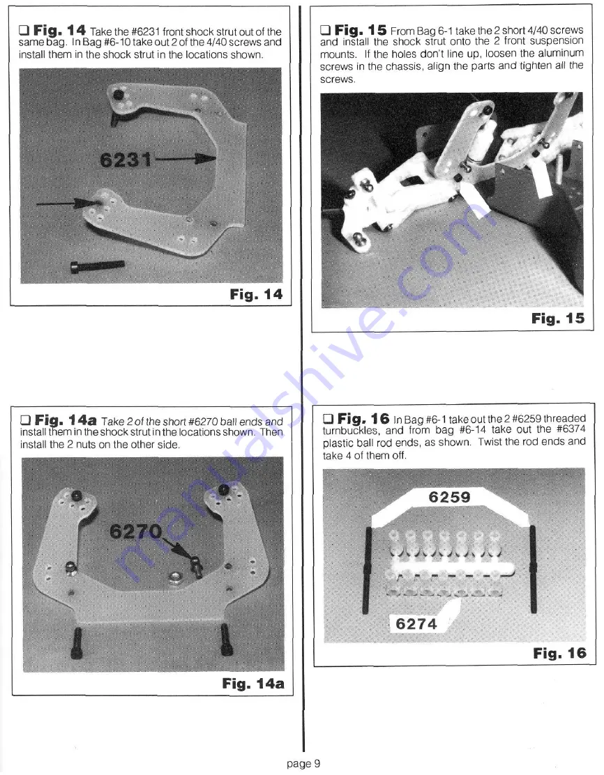 Team Car RC10 Instruction Manual Download Page 8