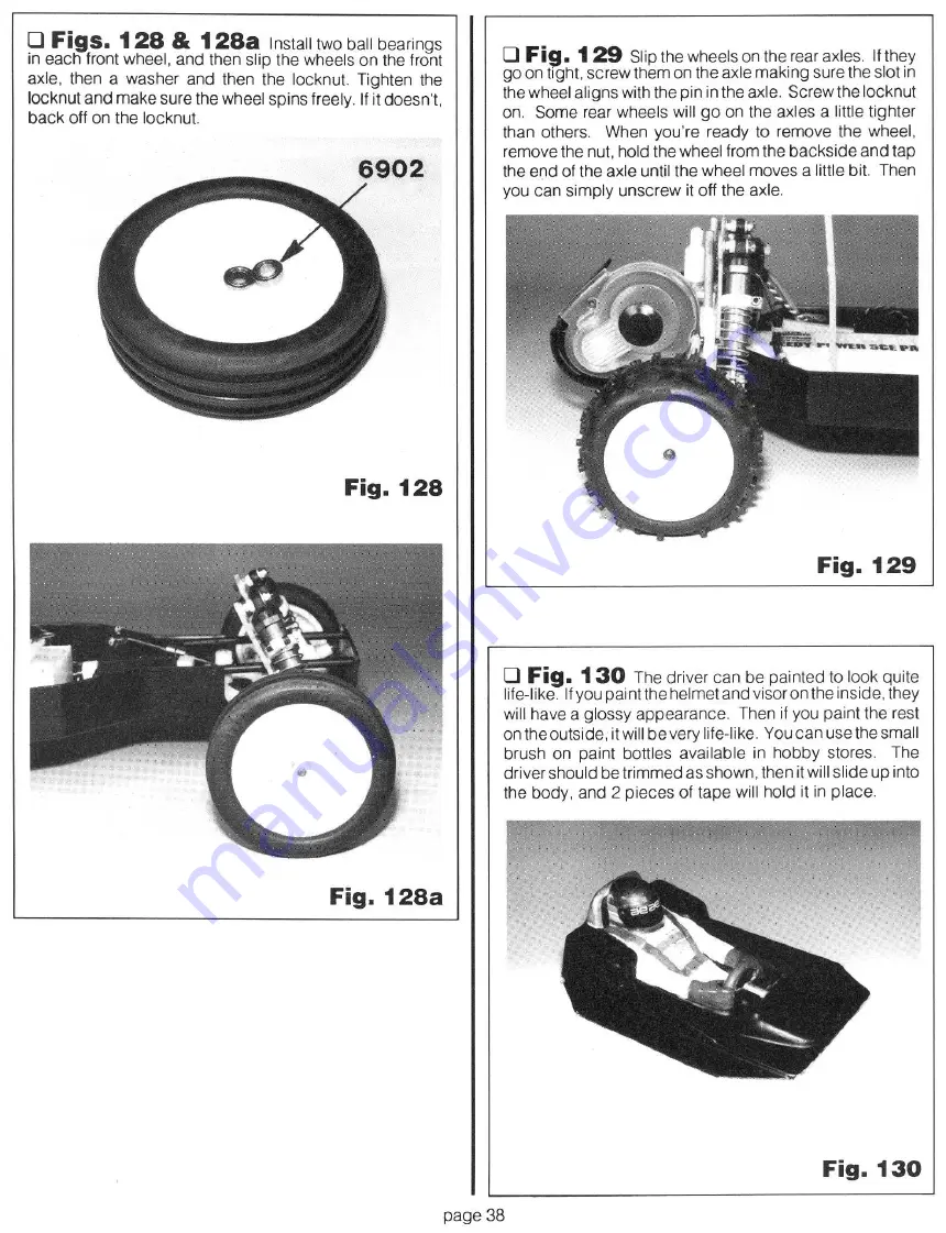 Team Car RC10 Instruction Manual Download Page 37