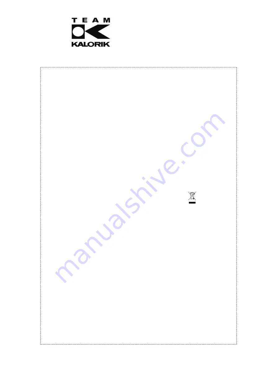 Team Kalorik TKG JK 1045 Manual Download Page 29