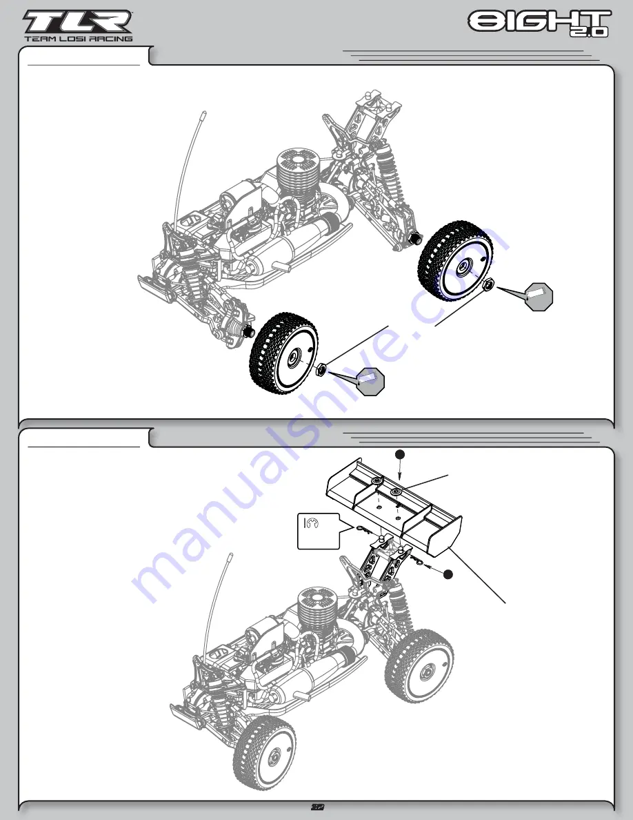 Team Losi 8IGHT 2.0 Скачать руководство пользователя страница 35