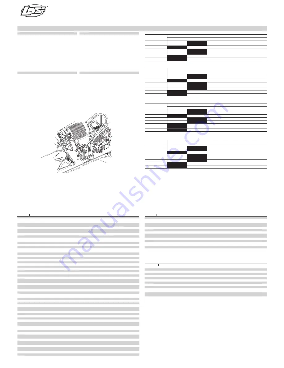 Team Losi Audi R8 LMS Ultra FIA-GT3 AWD RTR Owner'S Manual Download Page 4