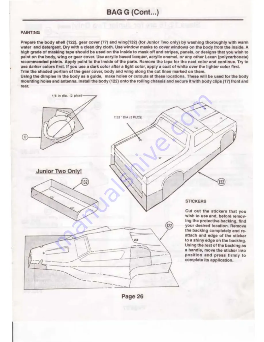 Team Losi Junior T Owner'S Manual Download Page 29