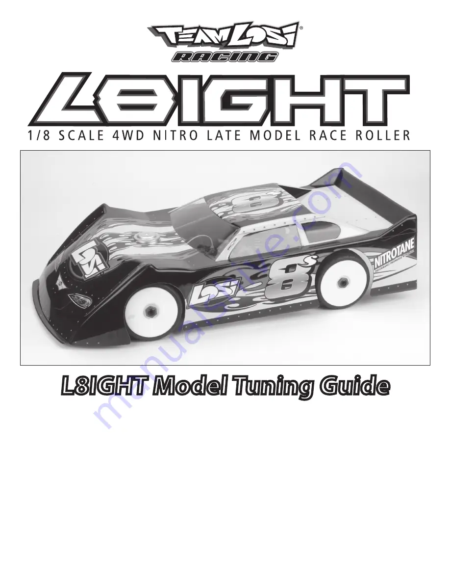 Team Losi l8ight Скачать руководство пользователя страница 1