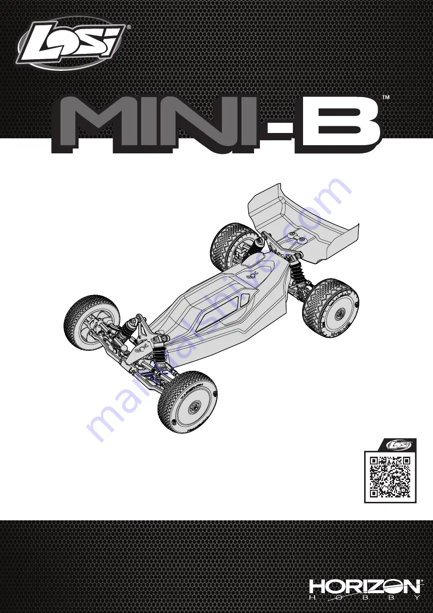 Team Losi Mini-B Pro Roller 2WD Buggy Instruction Manual Download Page 1