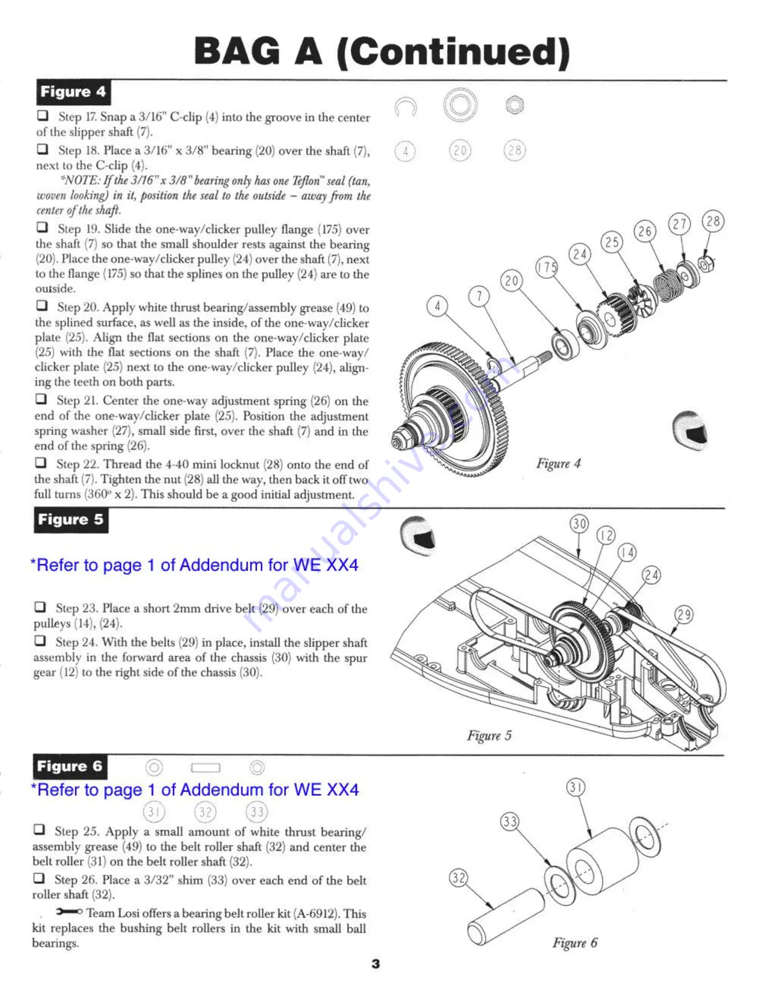 Team Losi XX4 Owner'S Manual Download Page 6