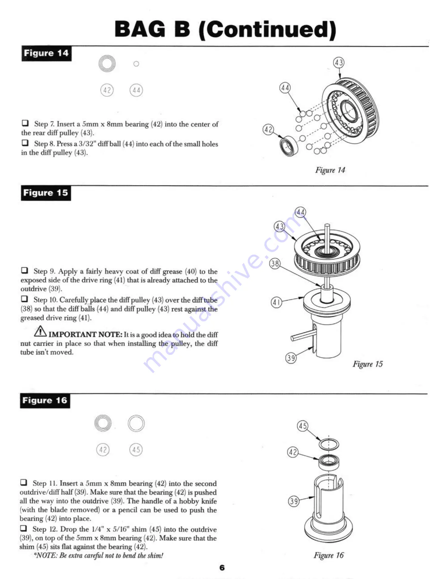 Team Losi XX4 Owner'S Manual Download Page 9