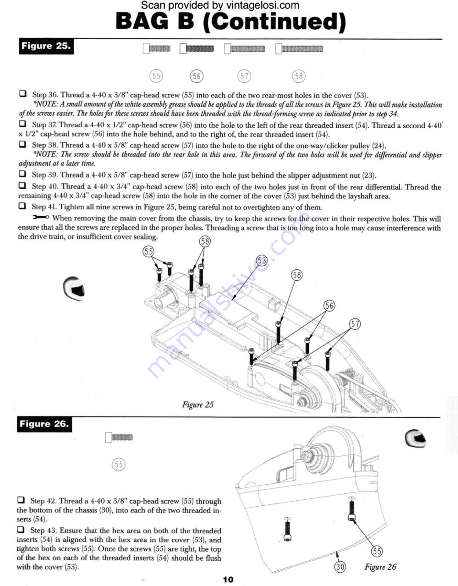 Team Losi XX4 Owner'S Manual Download Page 13