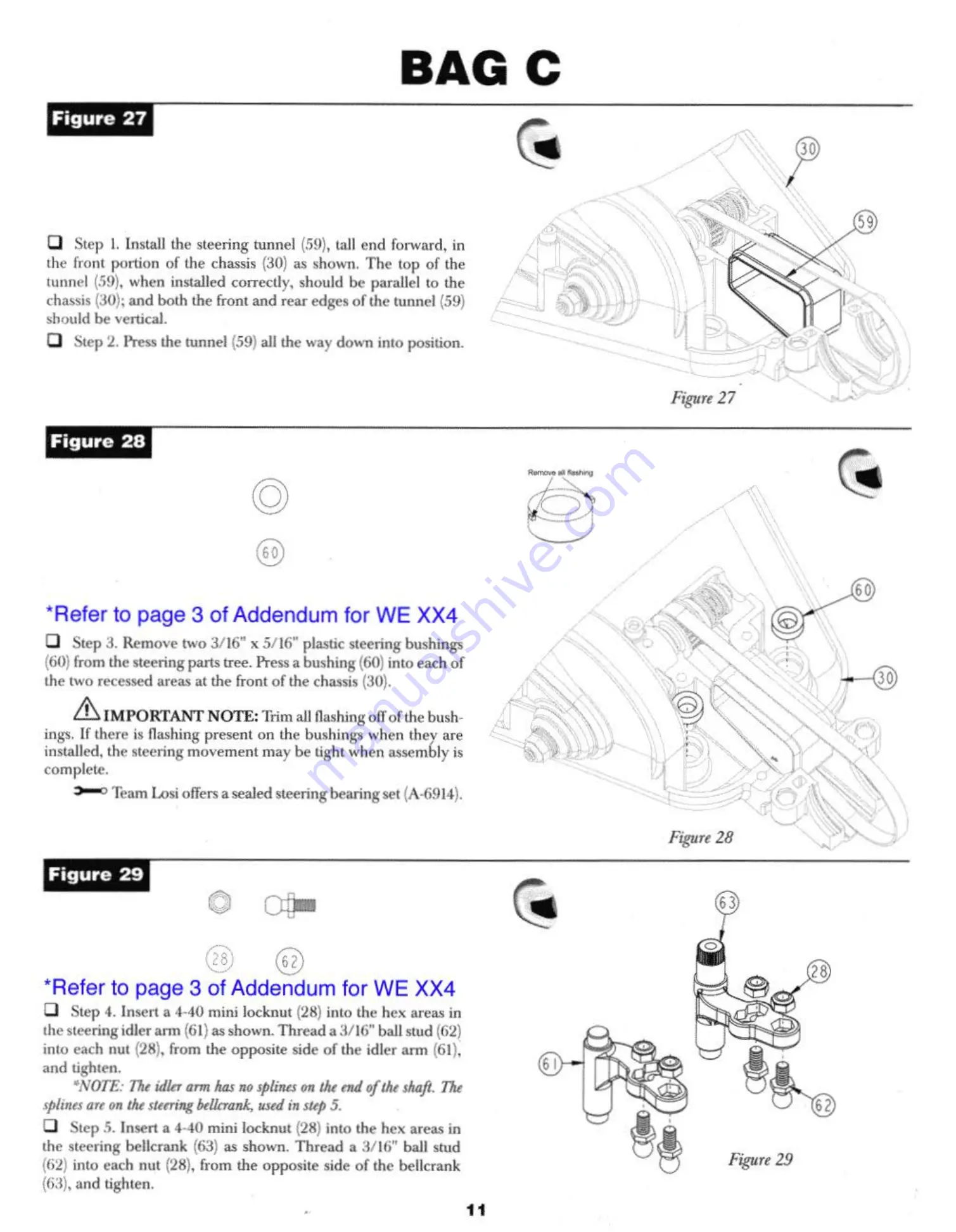 Team Losi XX4 Owner'S Manual Download Page 14