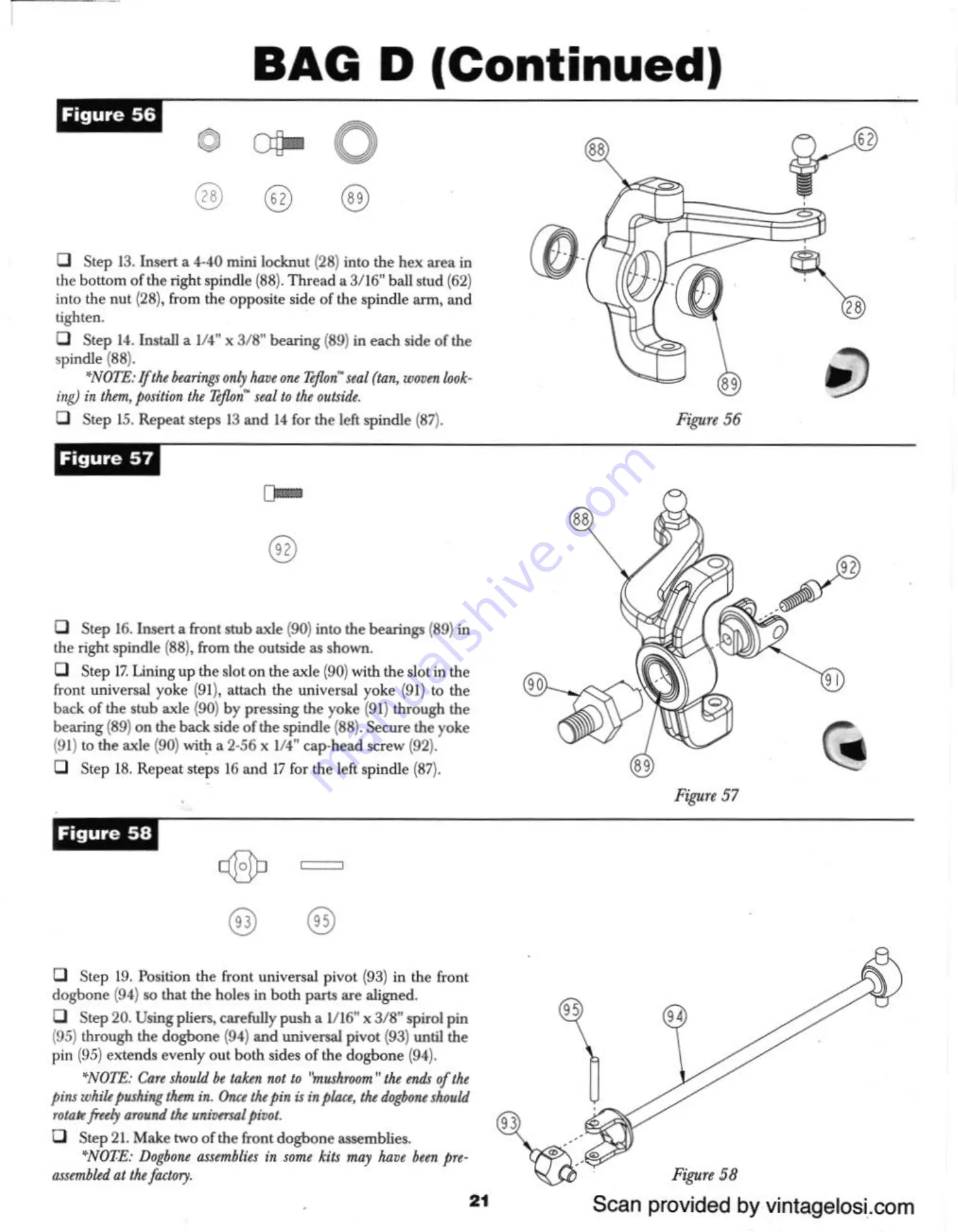 Team Losi XX4 Owner'S Manual Download Page 24