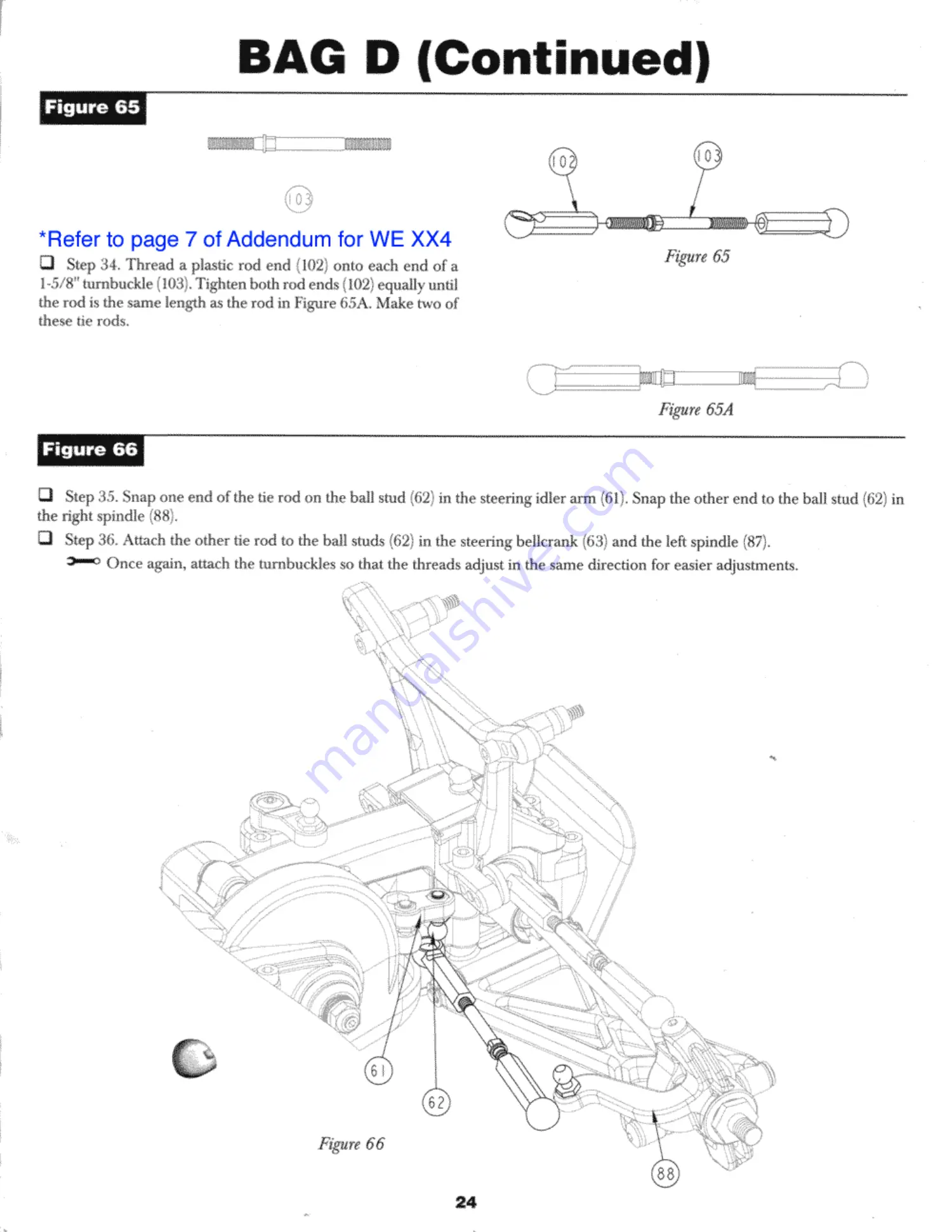 Team Losi XX4 Owner'S Manual Download Page 27