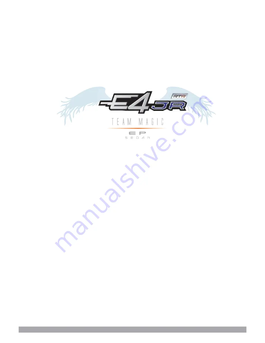 Team Magic E4JR RTR Owner'S Manual Download Page 1