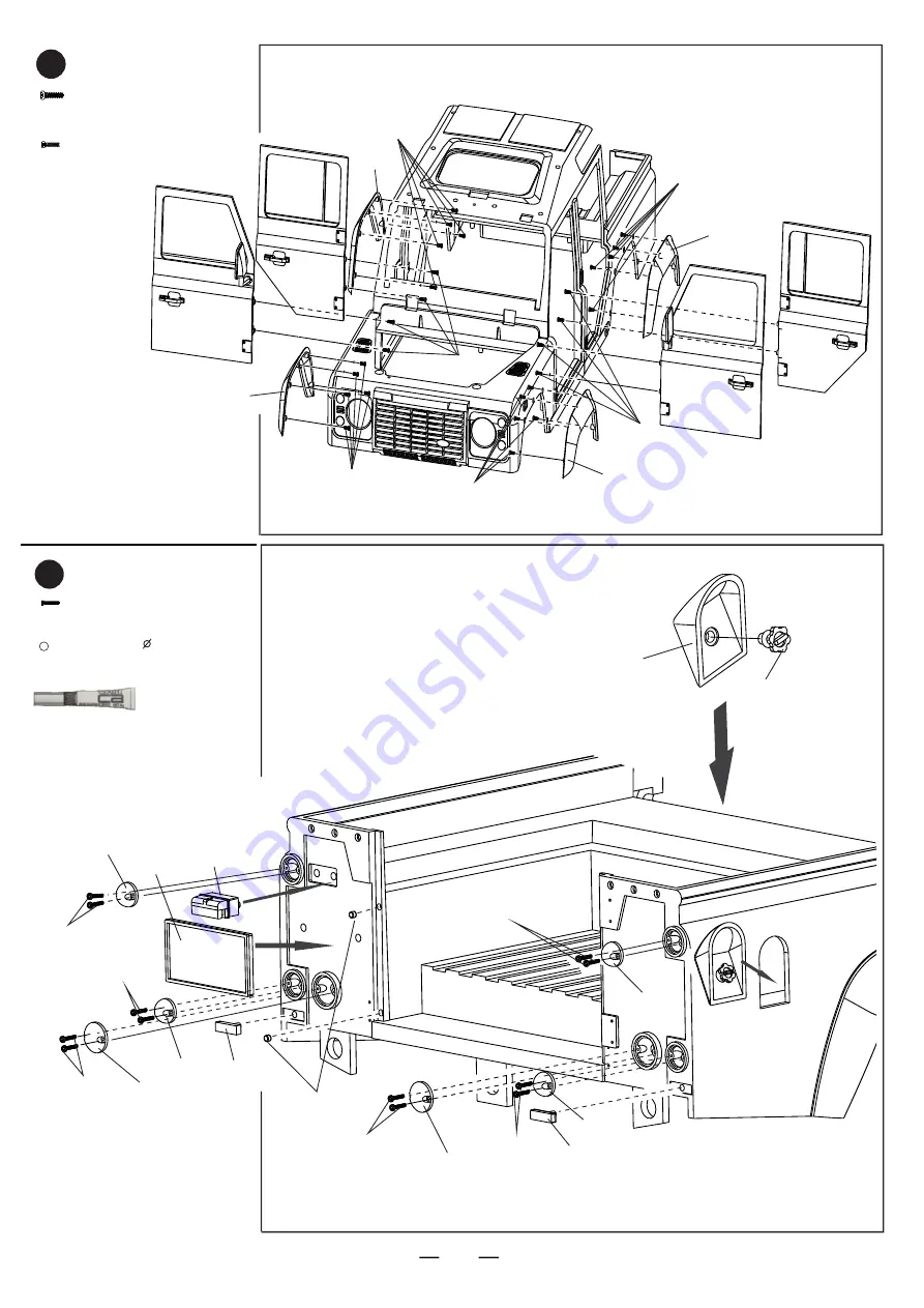 Team Raffee Defender station wagon Instruction Manual Download Page 8