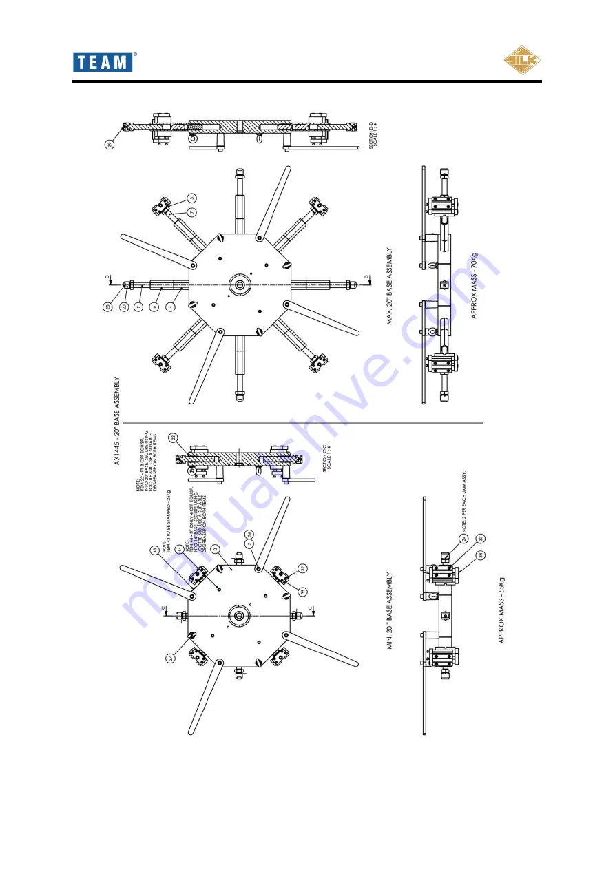 Team SILK AX14-60 Instruction Manual Download Page 62