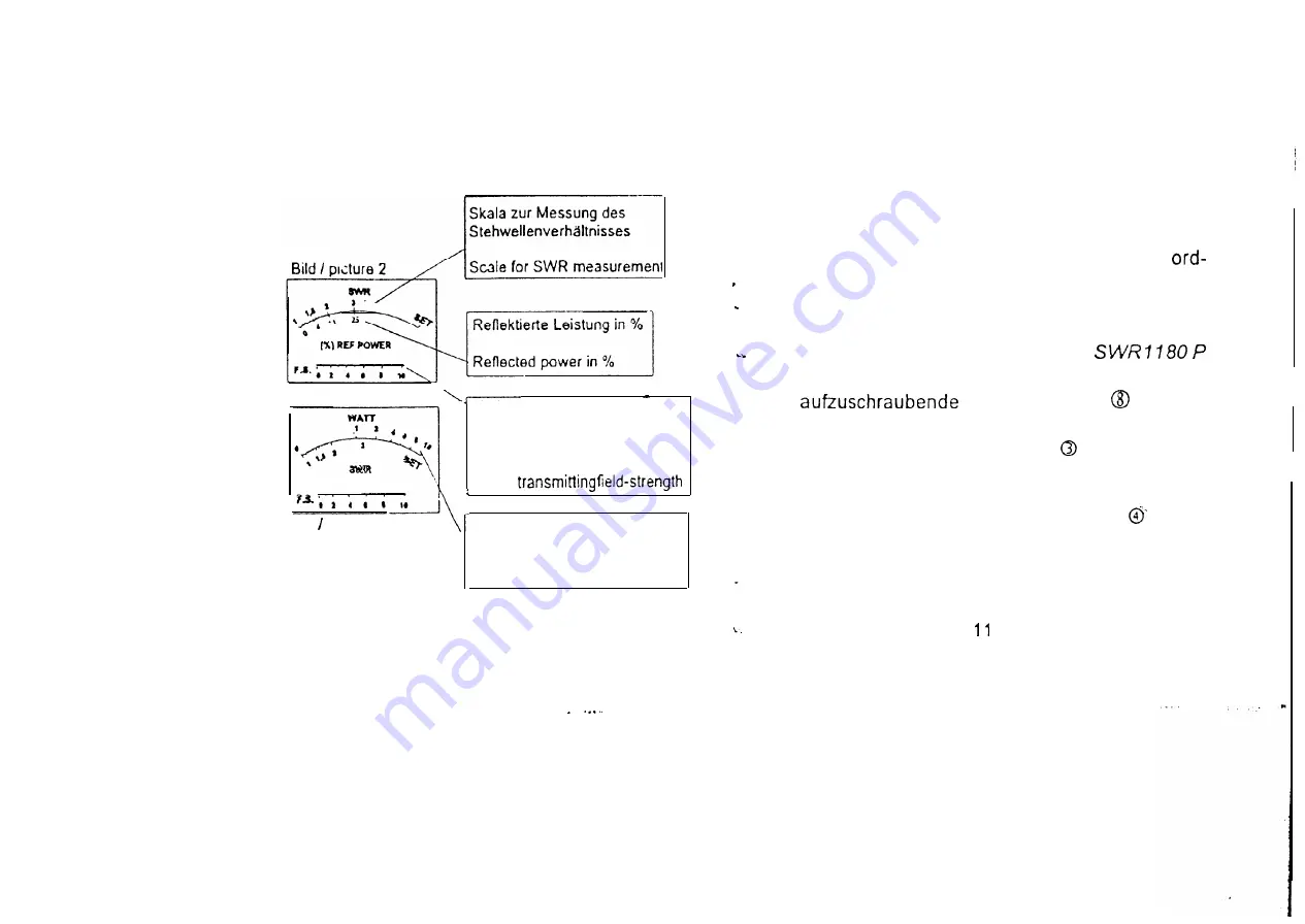 Team SWR 1180 P Operating Instructions Manual Download Page 6