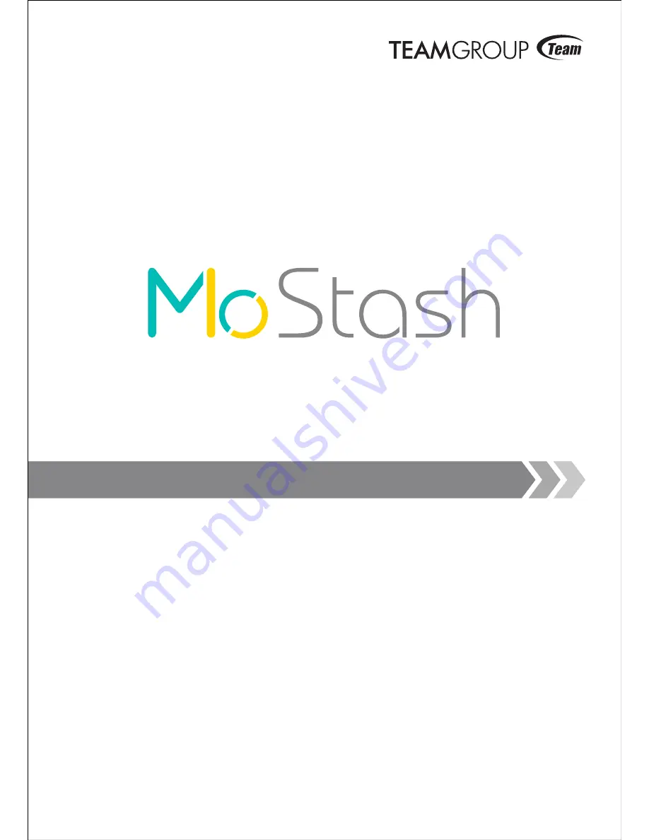 TeamGroup MoStash User Manual Download Page 1