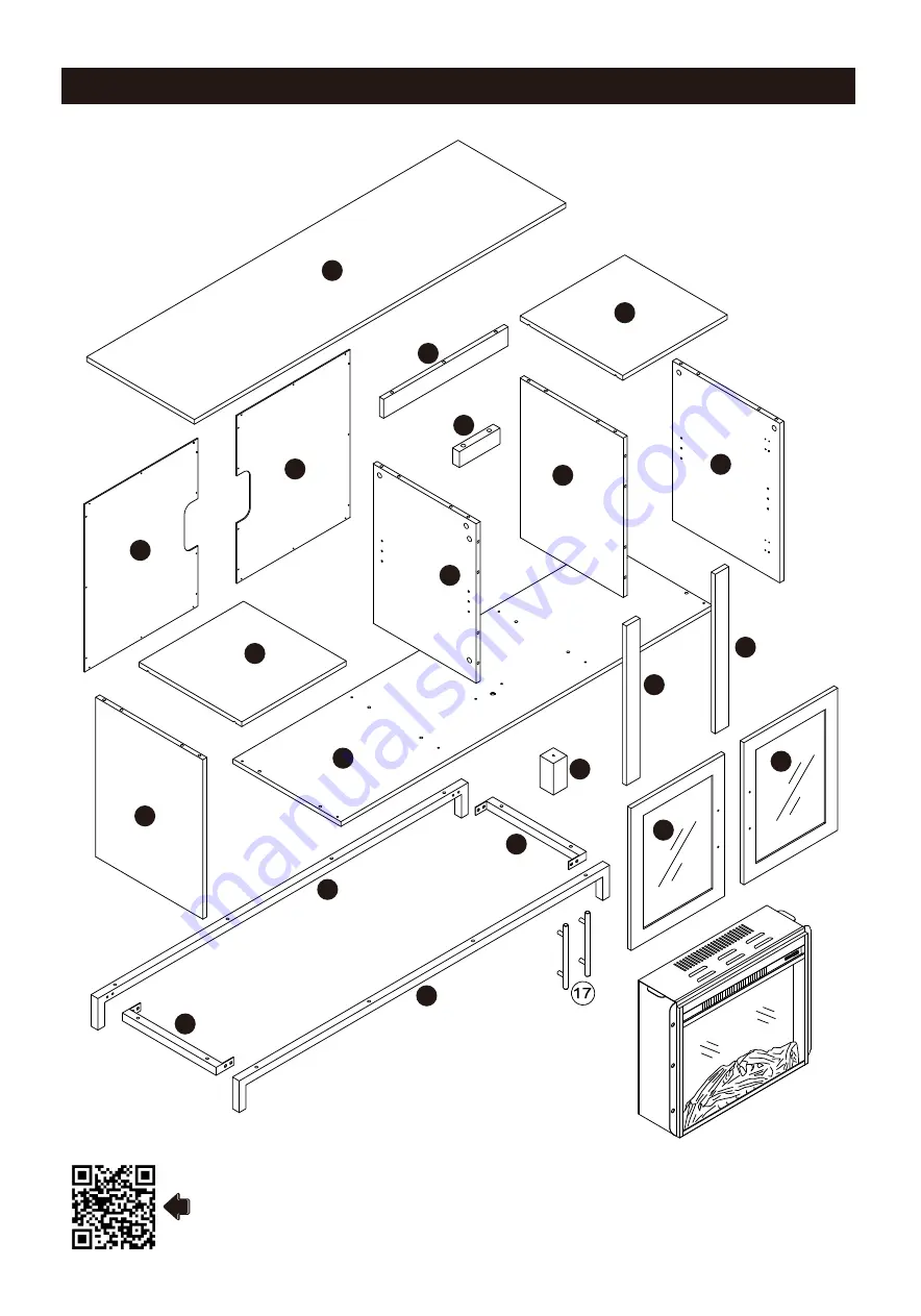 Teamson Home VERSANORA VNF-00100 Manual Download Page 5