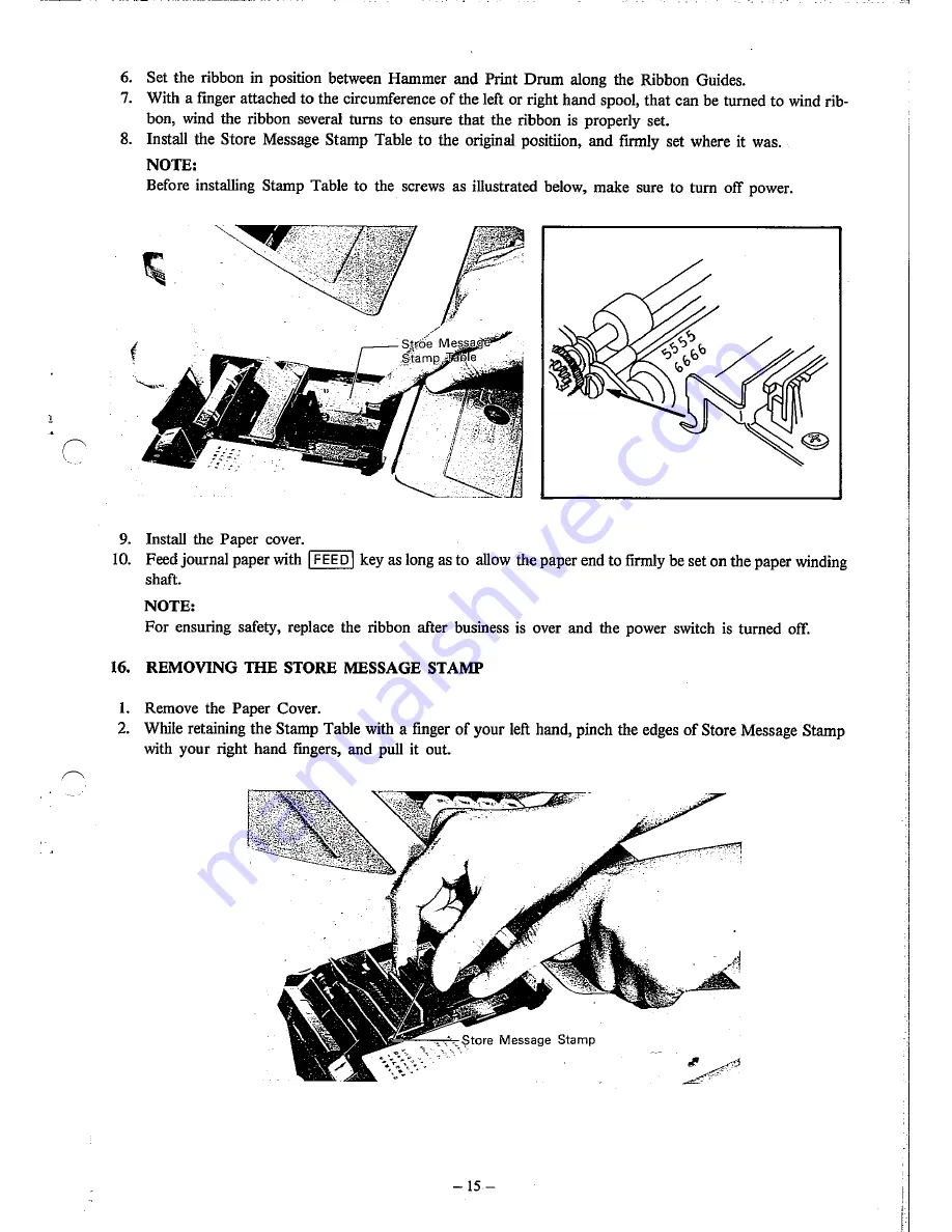 TEC MA-120 Series Operating Instructions Manual Download Page 17