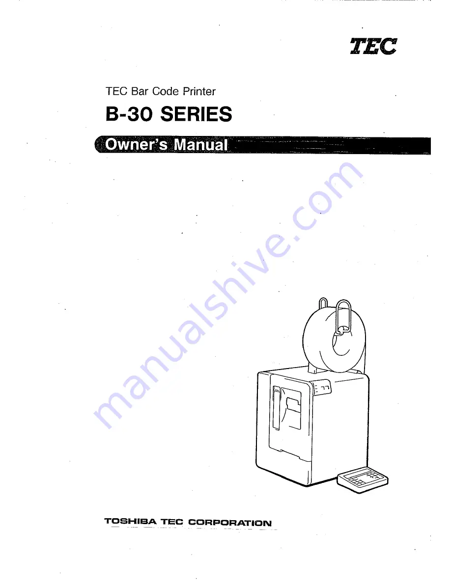 TEC TEC B-30 Series Скачать руководство пользователя страница 1