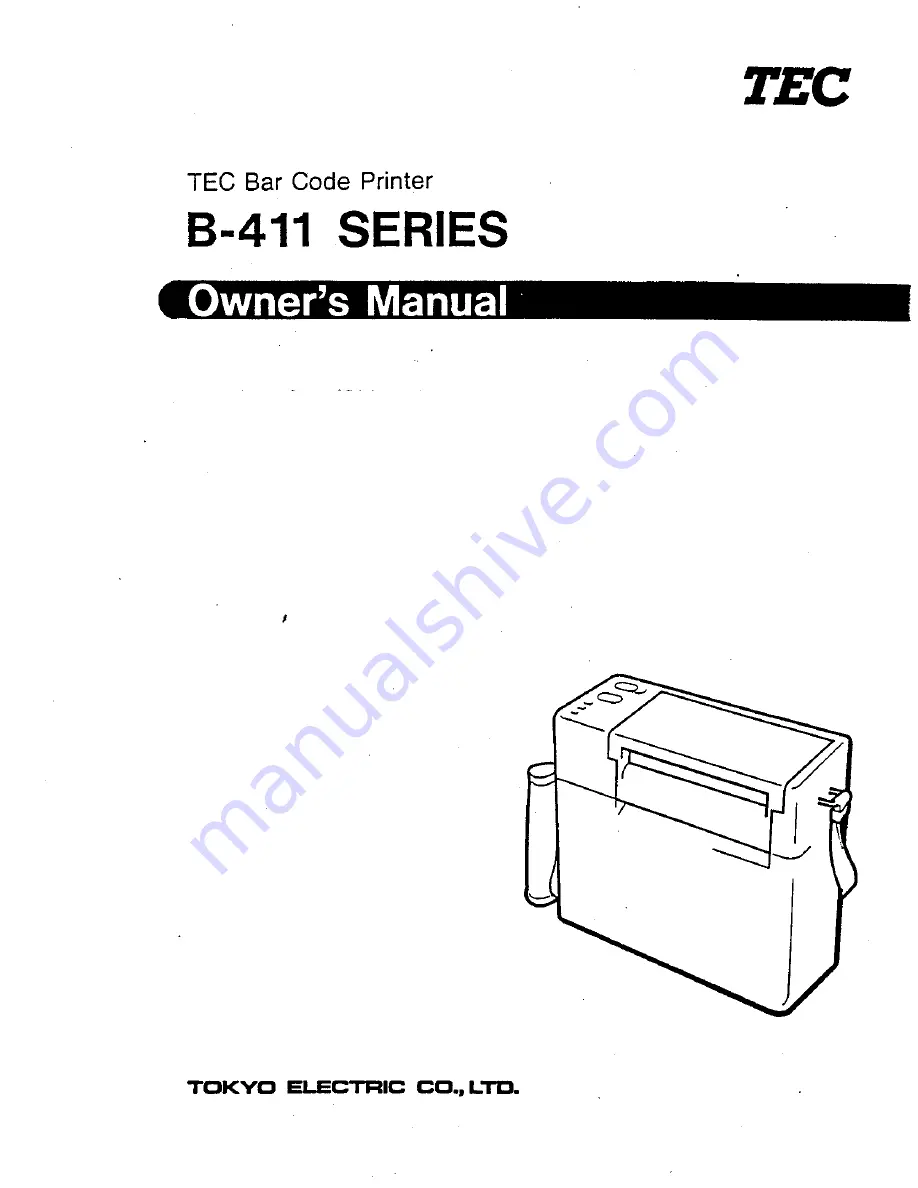 TEC TEC B-411 SERIES Скачать руководство пользователя страница 1