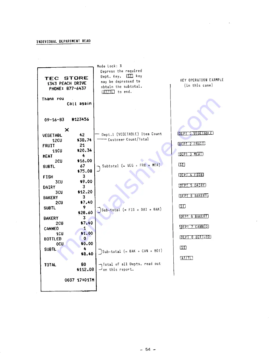 TEC TEC MA-1100-400 SERIES Owner'S Manual Download Page 58