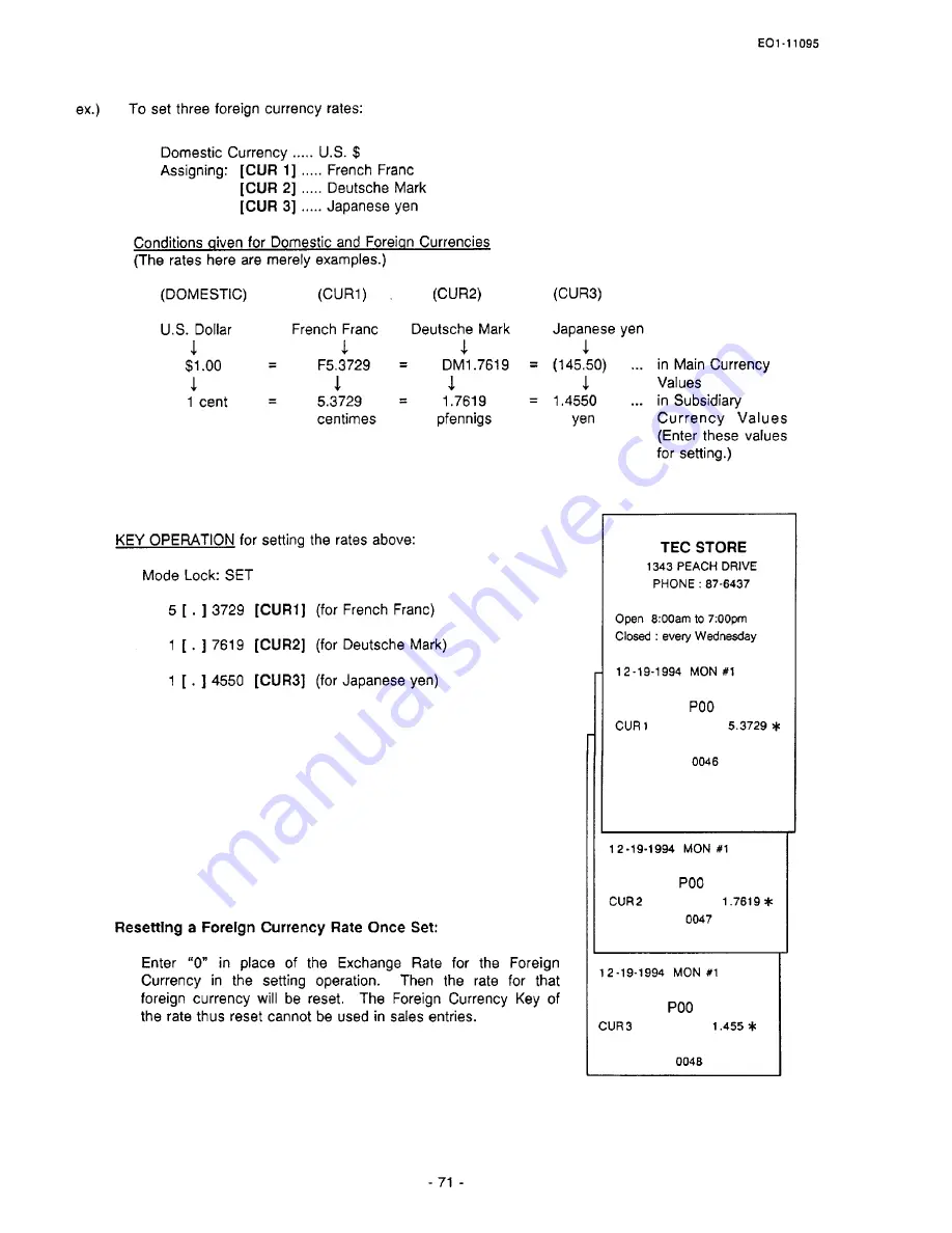 TEC TEC MA-1450 Owner'S Manual Download Page 158