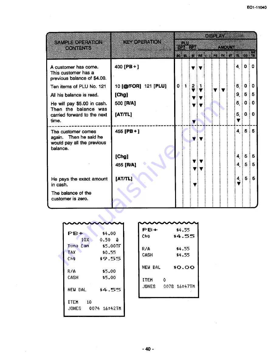 TEC TEC MA-1700 Owner'S Manual Download Page 46