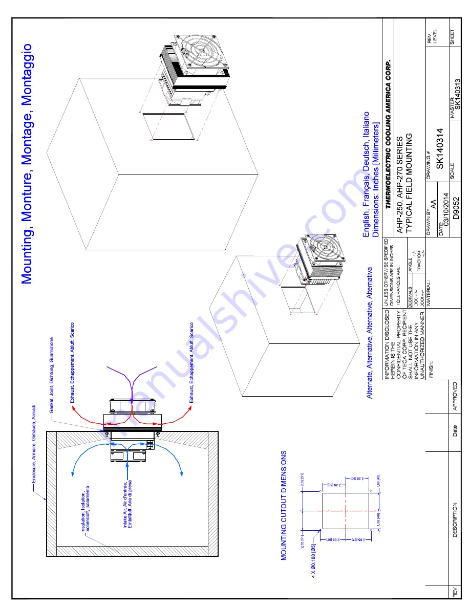 teca AHP-270 Скачать руководство пользователя страница 7