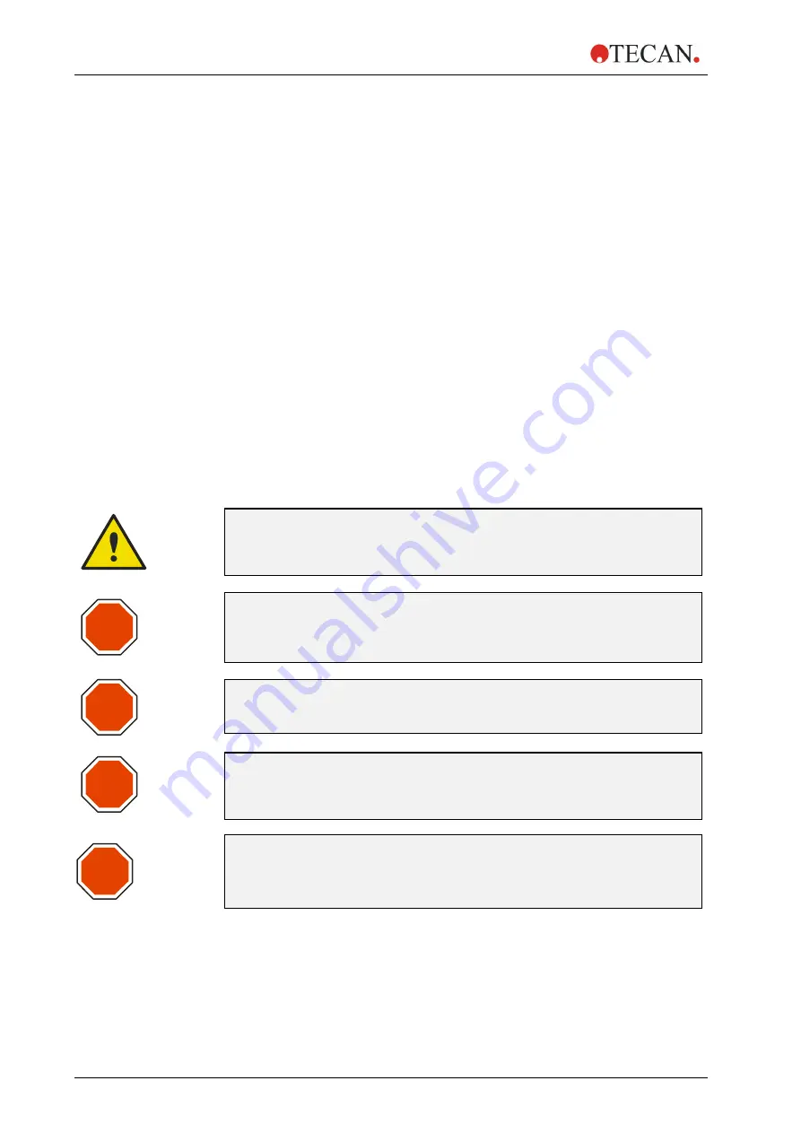 tecan infinite 200 Instructions For Use Manual Download Page 48