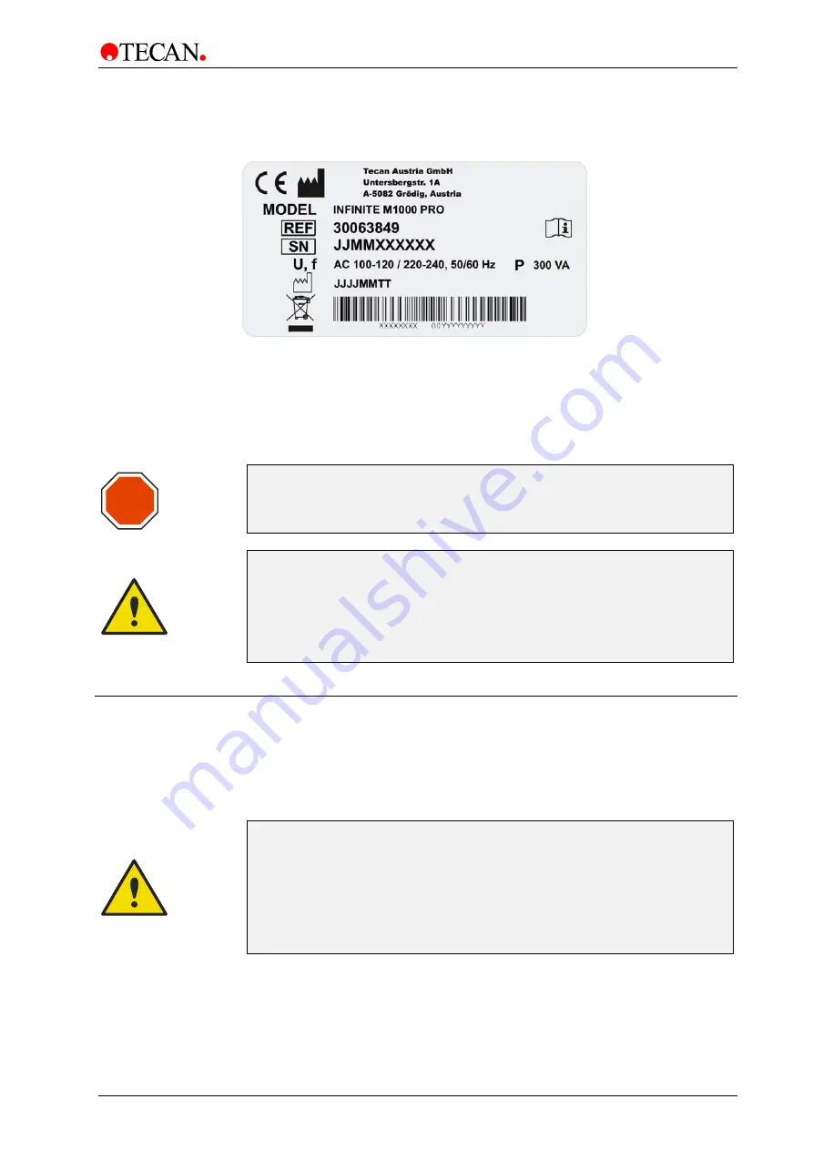 tecan INFINITE M1000 PRO Скачать руководство пользователя страница 27