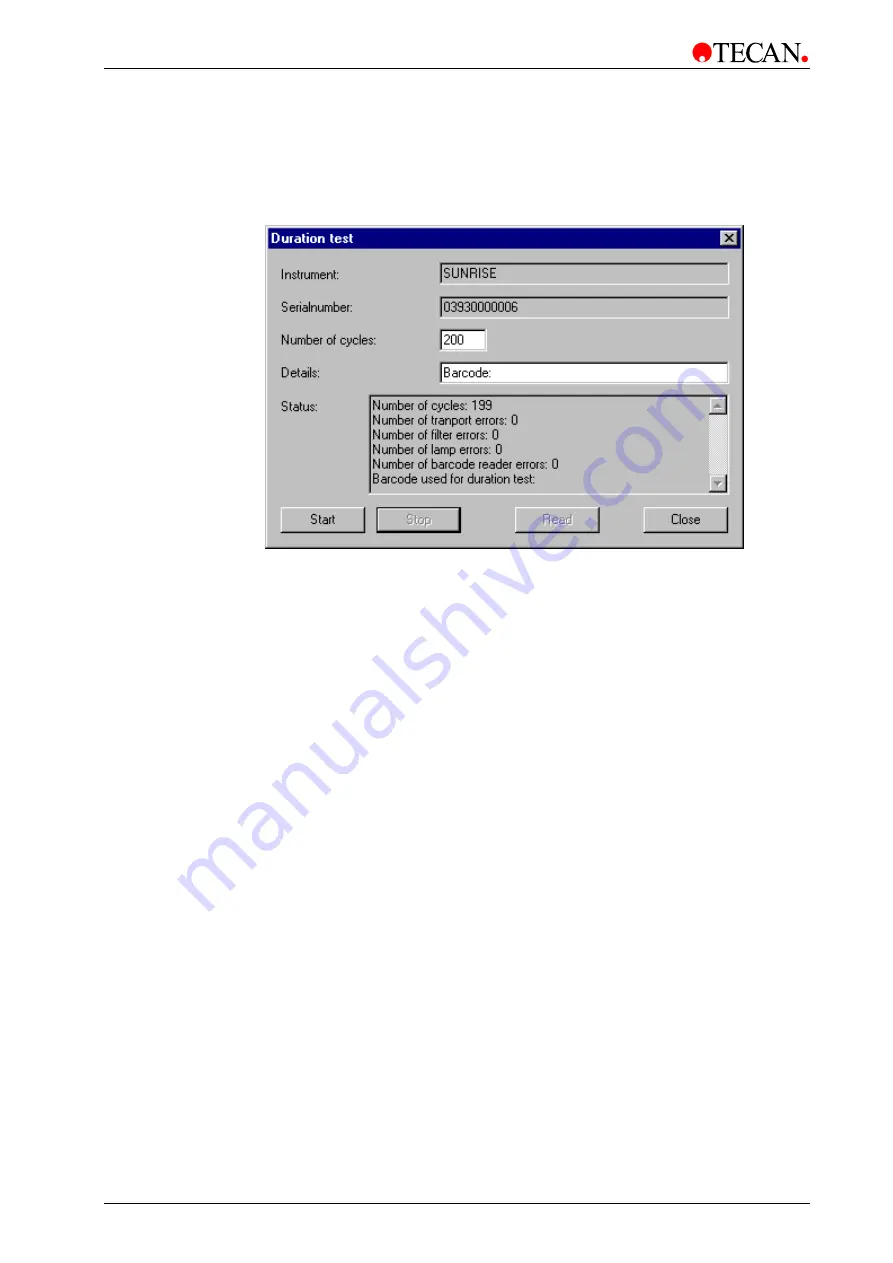 tecan sunrise 6F Technical Manual Download Page 54