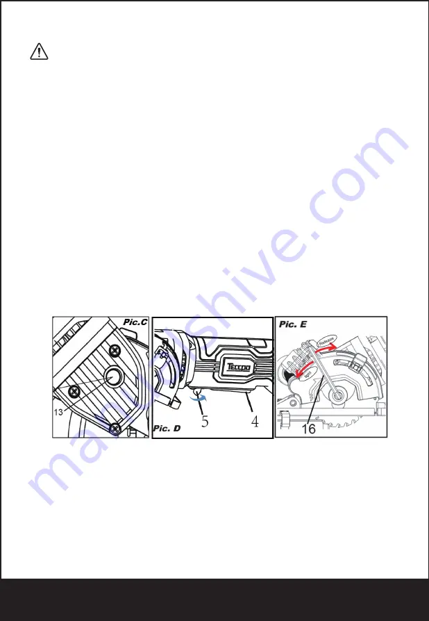 Teccpo TAPS22P Manual Download Page 34