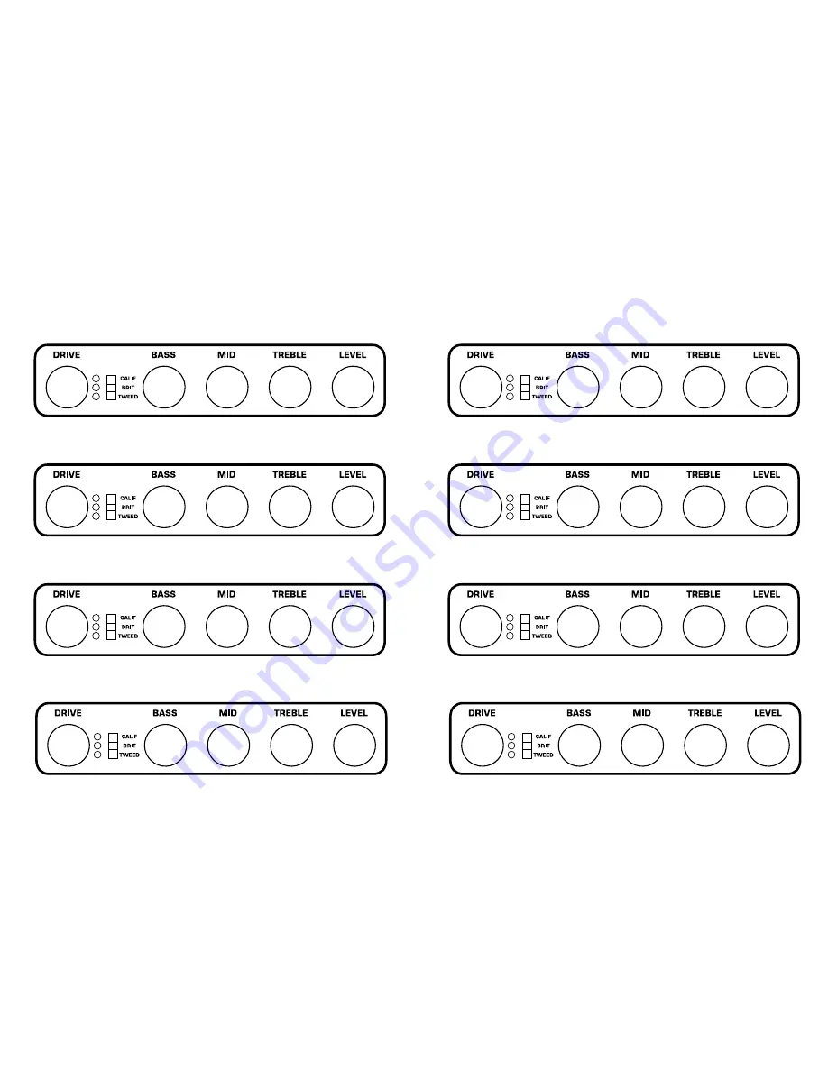 Tech 21 SansAmp TRI-A.C. Owner'S Manual Download Page 8