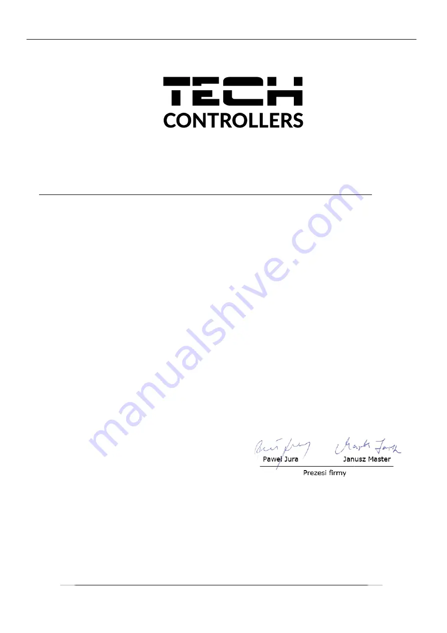 Tech Controllers EU-280 User Manual Download Page 22