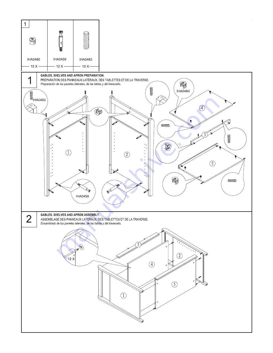 Tech Craft BAY3232 Assembly Instruction Manual Download Page 3