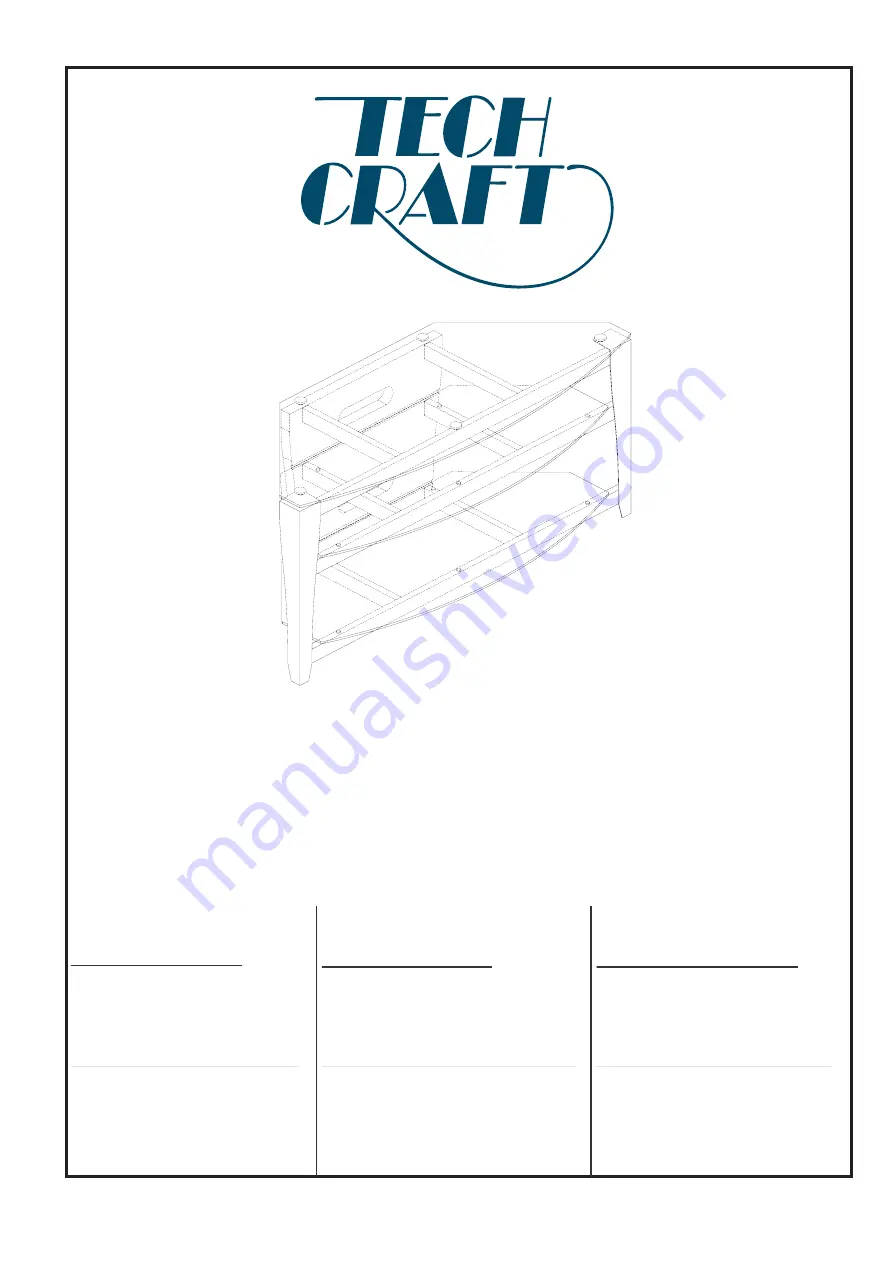 Tech Craft BCE48 Quick Start Manual Download Page 1