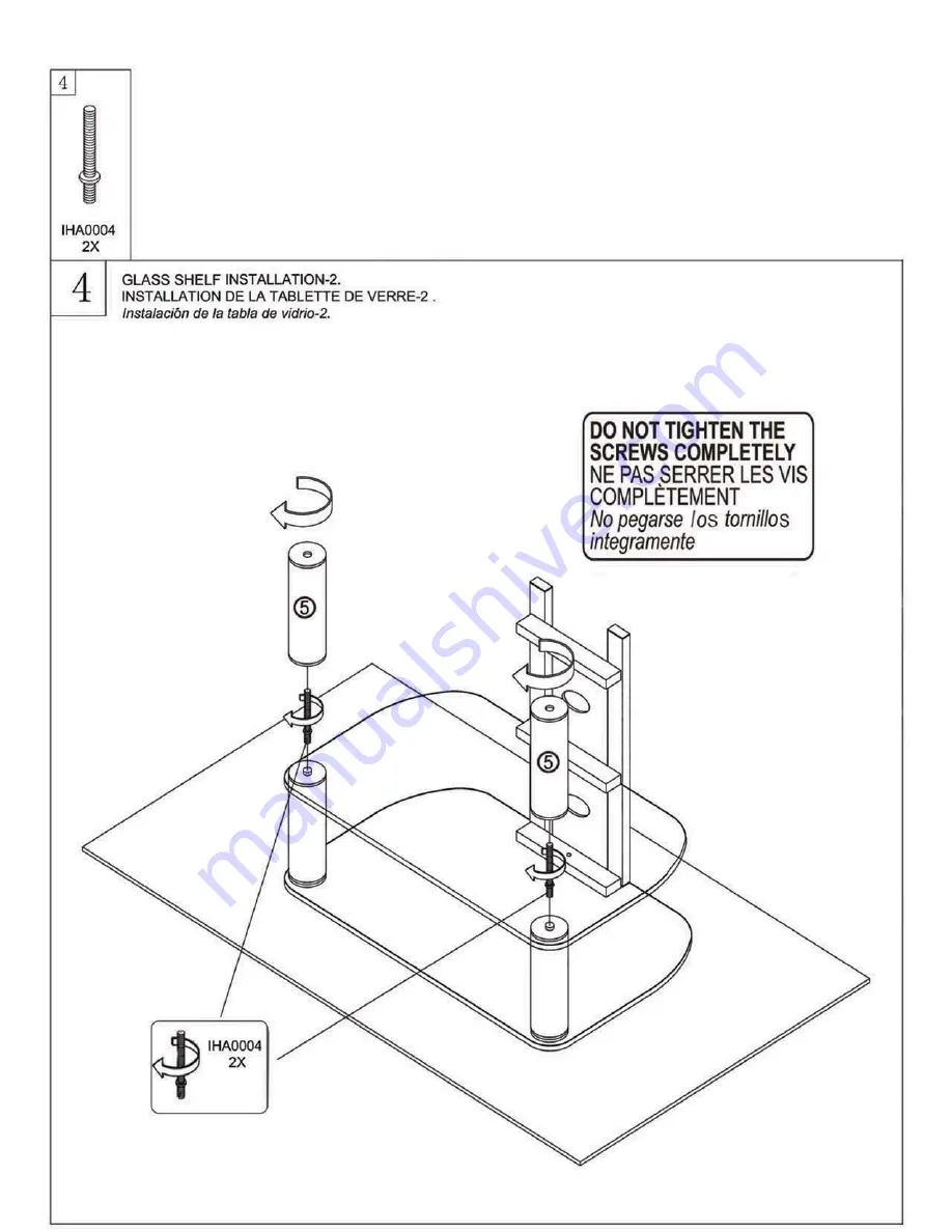 Tech Craft BEL410B Assembly Instructions Manual Download Page 5