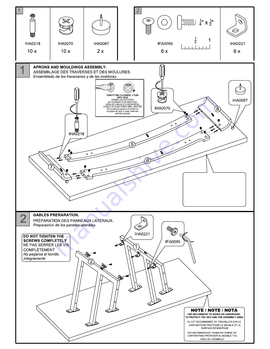 Tech Craft BW25125B Assembly Instruction Download Page 3