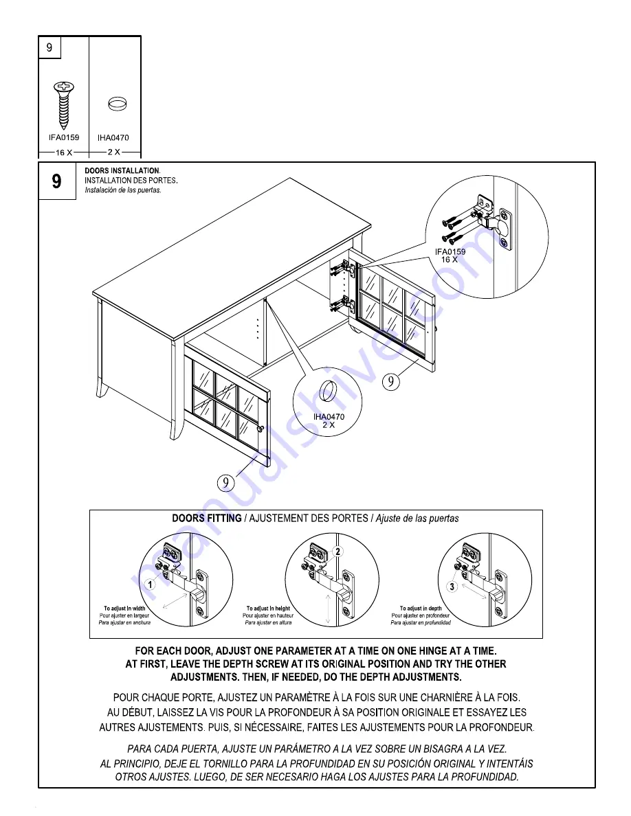 Tech Craft CRE48 Assembly Instructions Manual Download Page 8