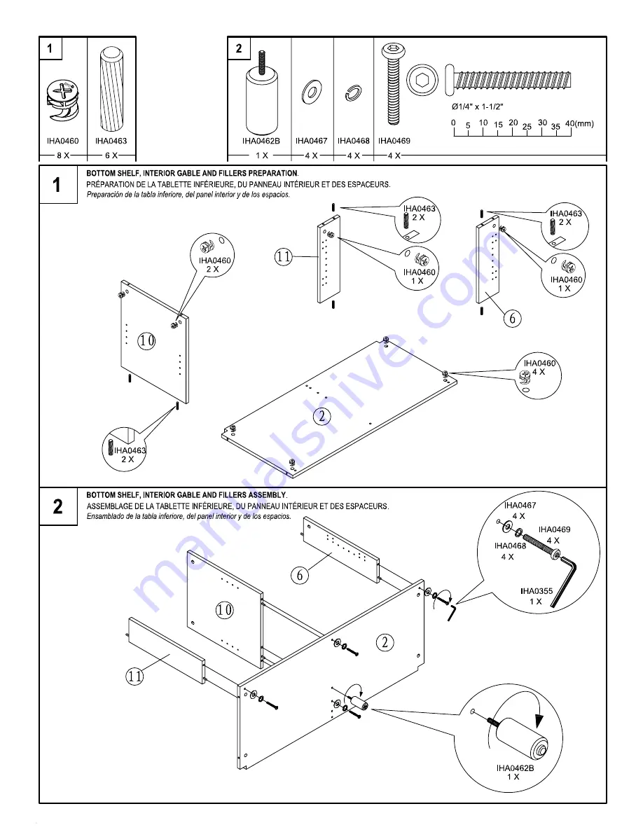 Tech Craft CRE48B Assembly Instructions Manual Download Page 4