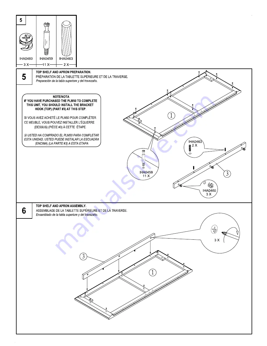 Tech Craft CRE48B Assembly Instructions Manual Download Page 6