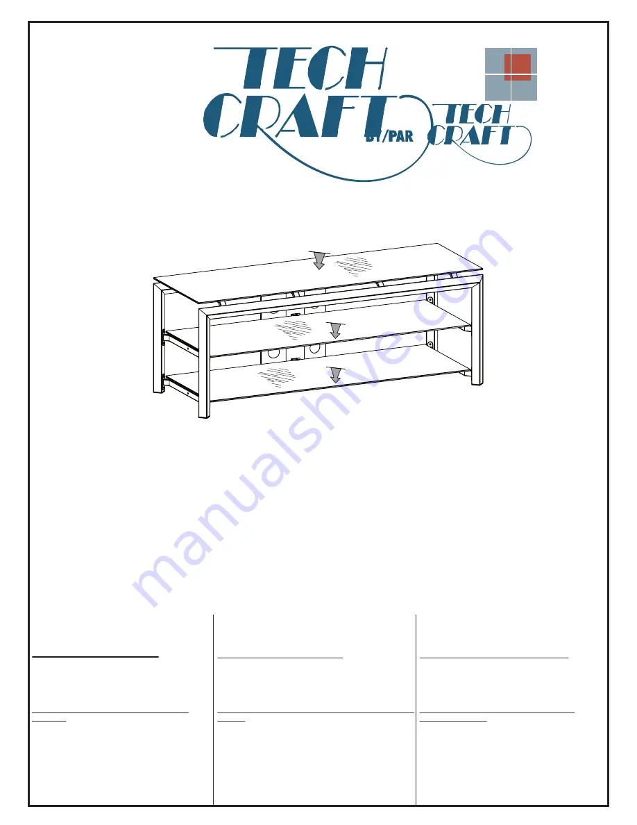 Tech Craft HBL52 Скачать руководство пользователя страница 1